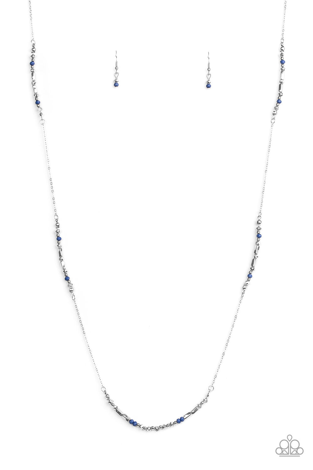 Mainstream Minimalist Blue Necklace