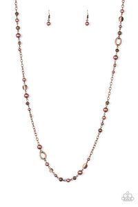 Make an Appearance Copper Necklace