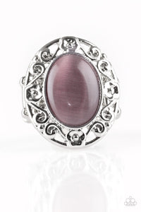 Moonlit Marigold Purple Ring