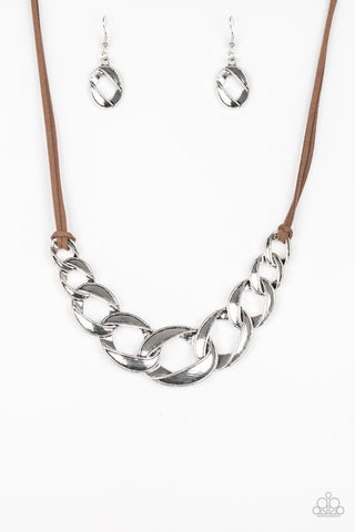 Naturally Nautical Brown Necklace