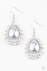 Regal Renewal White Earrings