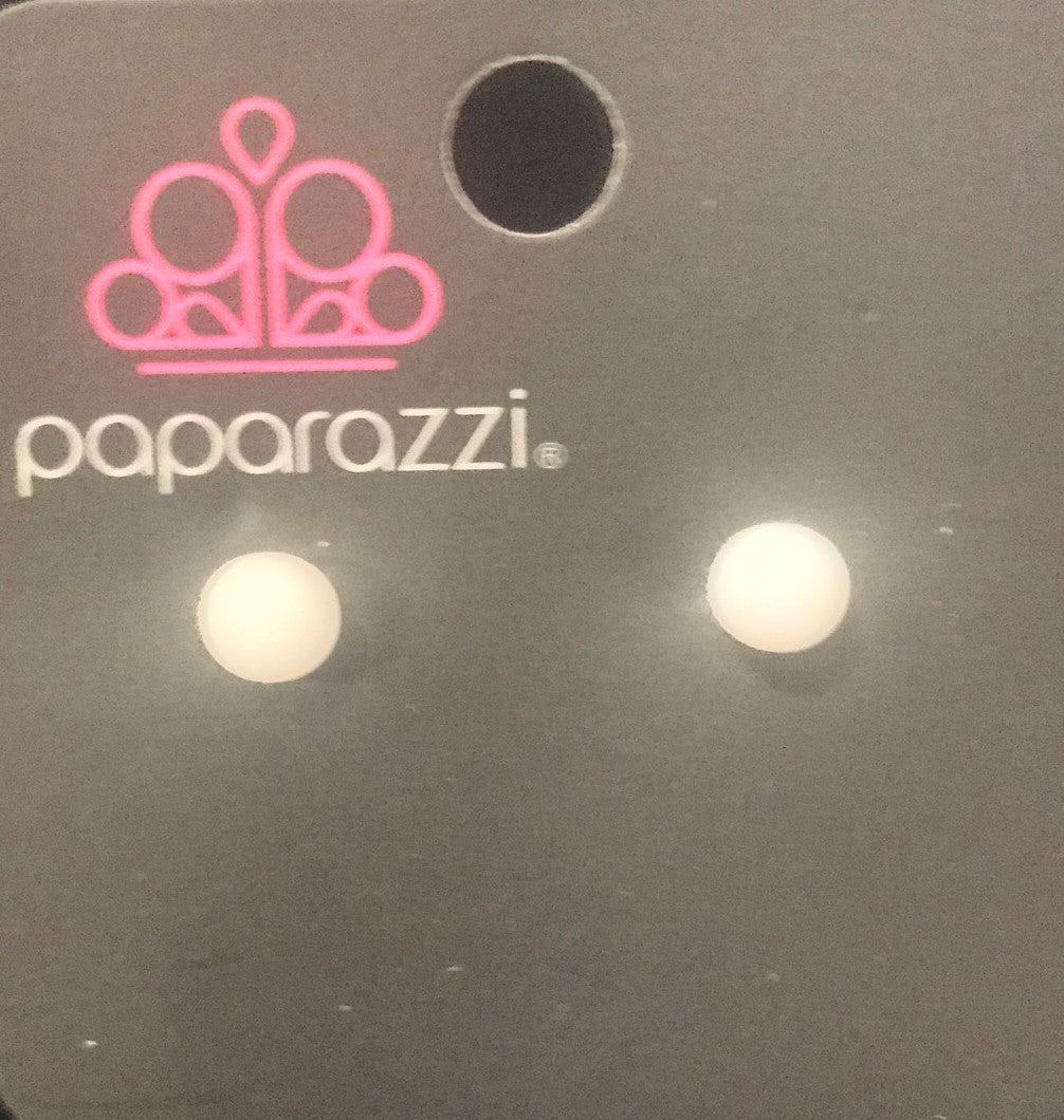 Starlet Shimmer White Stud Earrings