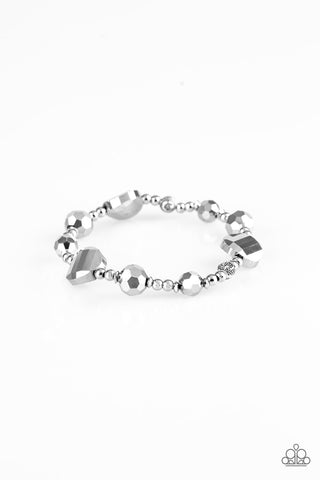 Starry Eyed Elegance Silver Bracelet