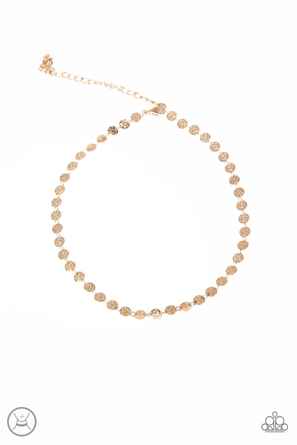 Summer Spotlight Gold Choker Necklace