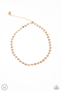 Summer Spotlight Gold Choker Necklace