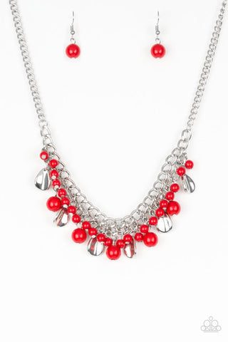 Summer Showdown Red Necklace