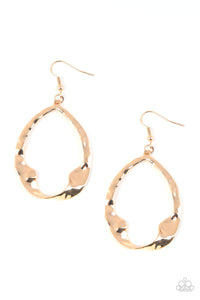 Twist Me Round Gold Earrings